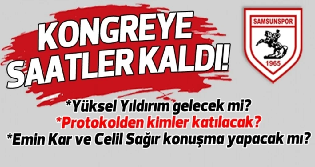 Samsunspor'da kongre günü