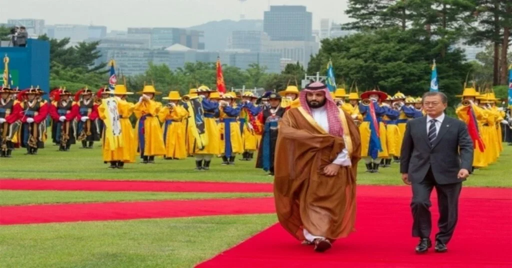 Suudi Arabistan Güney Koreye 4 Milyar Dolarlık Petrokimya Tesisi Kuruyor