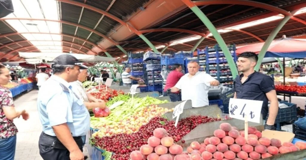 Talasta Zabıtadan Market Ve Pazar Denetimi