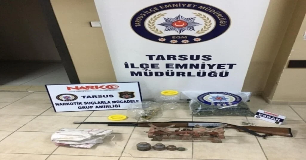 Tarsusta Uyuşturucu Operasyonu: 2 Gözaltı