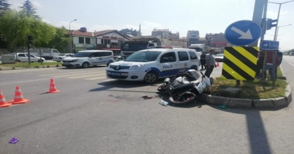 Tavşanlıda Trafik Kazası: 1 Yaralı