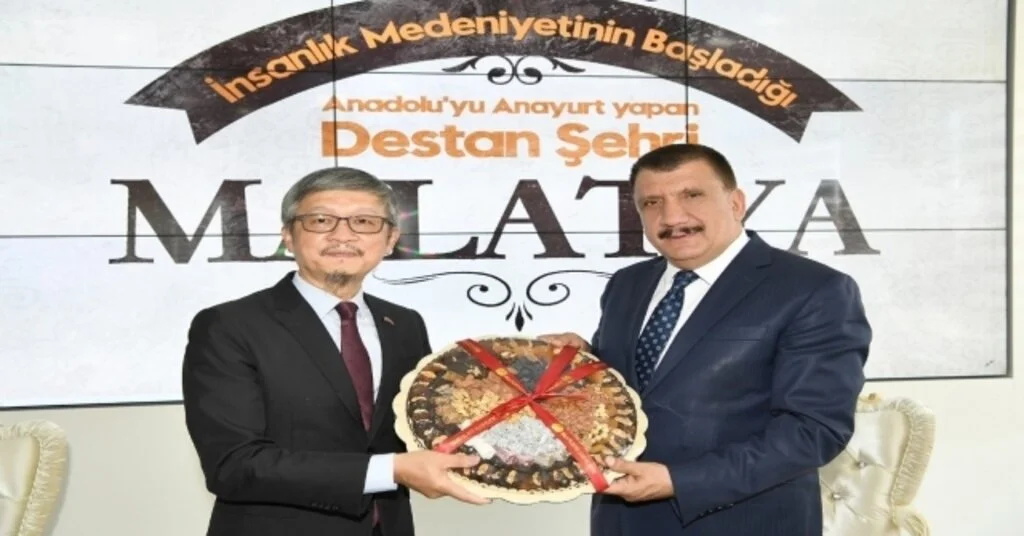Tayvanlı Bürokrattan Gürkana Ziyaret