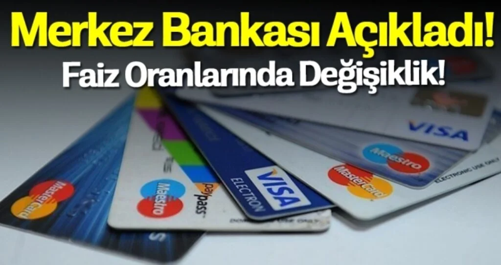 TCMB Kredi Kartı İşlemlerindeki Faiz Oranlarını İndirdi