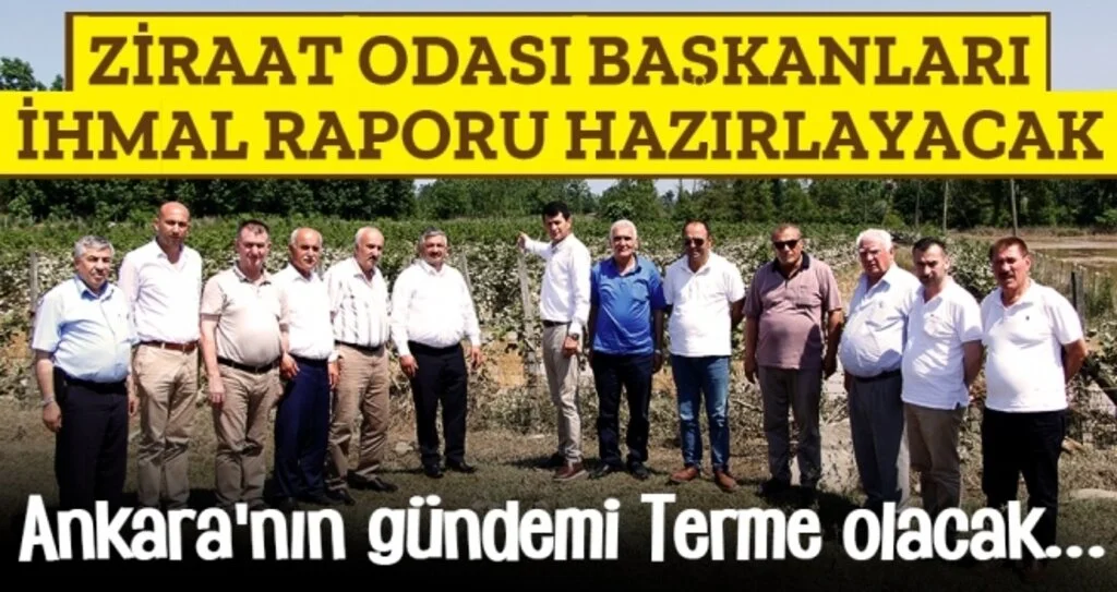 Terme'deki İhmalin Faturası Ankara'ya Gönderilecek