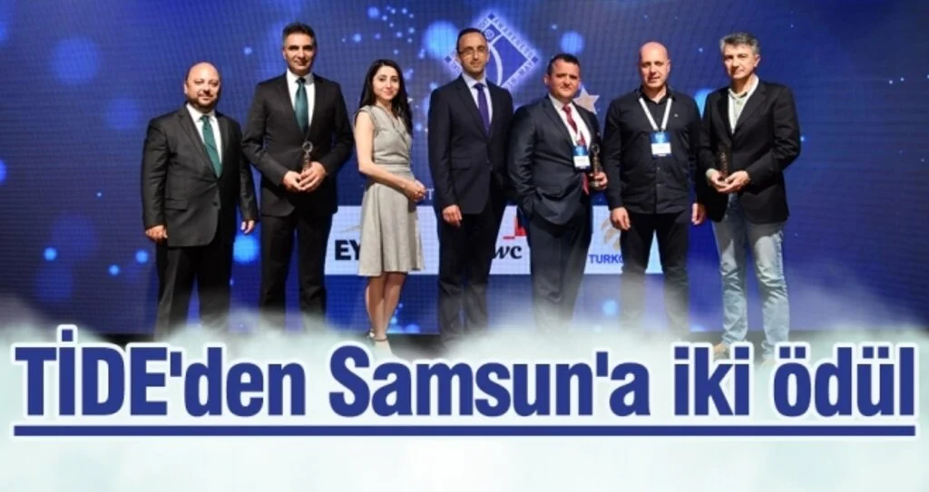 TİDE'den Samsun'a iki ödül