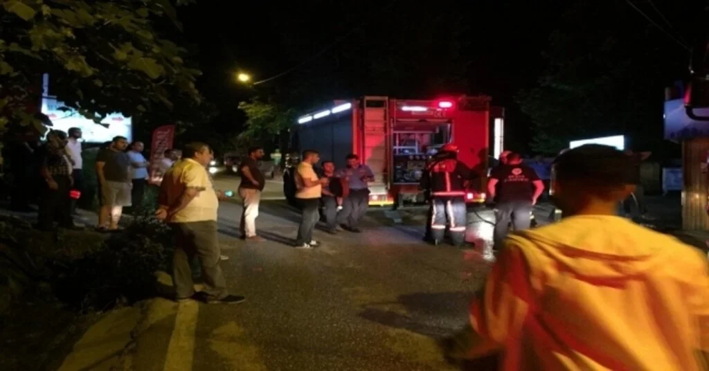 Uludağ Yolunda Korkutan Yangın