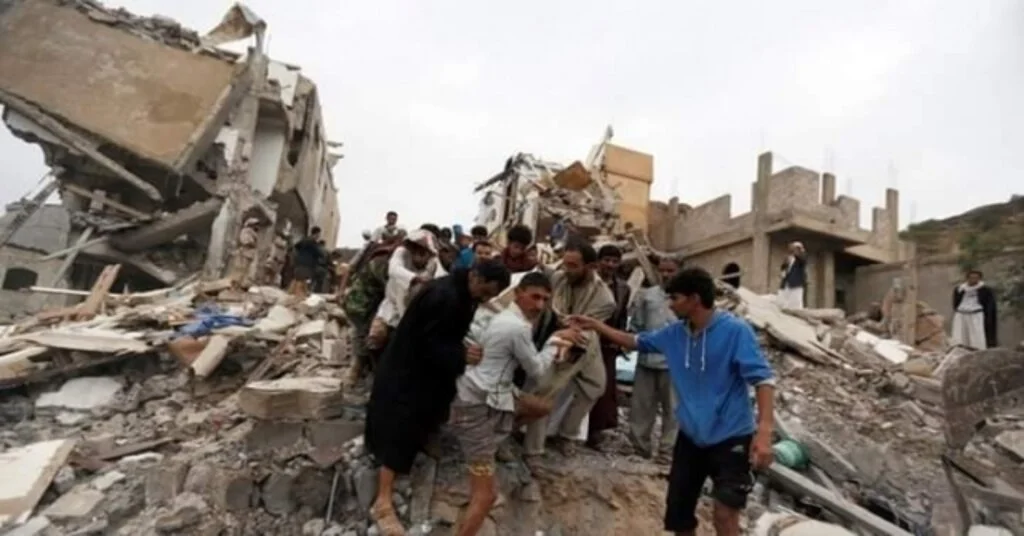 Yemene Koalisyon Güçlerinden Saldırı:  7 Ölü