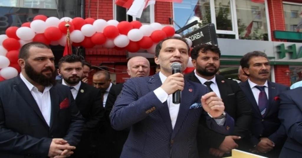 Yeniden Refah Partisi Genel Başkanı Fatih Erbakan, Çorumda