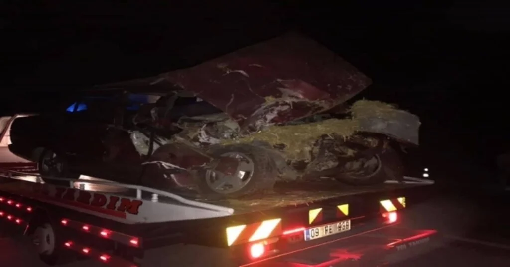 Yenipazarda Trafik Kazası