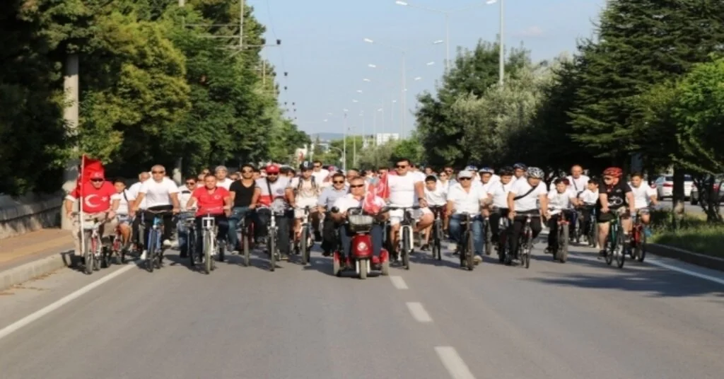 15 Temmuz İçin Pedal Çevirdiler