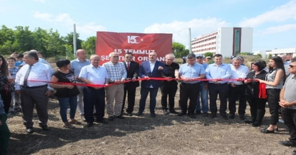251 Şehit İçin 251 Fidan Toprakla Buluştu
