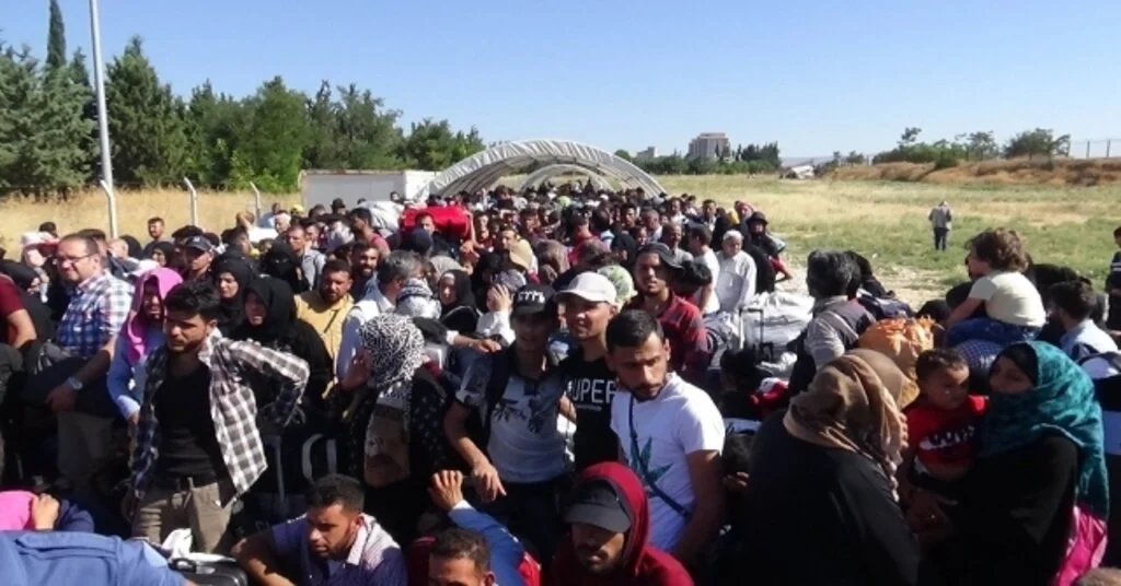 5 Bin Suriyeli Bayram İçin Gitti