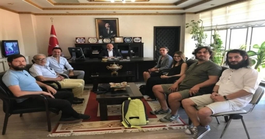 Adramytteion Kazı Ekibinden Kaymakam Önere Ziyaret