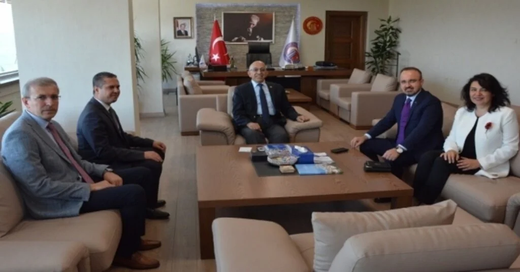 Ak Partiden Rektör Prof. Dr. Sedat Murata Ziyaret