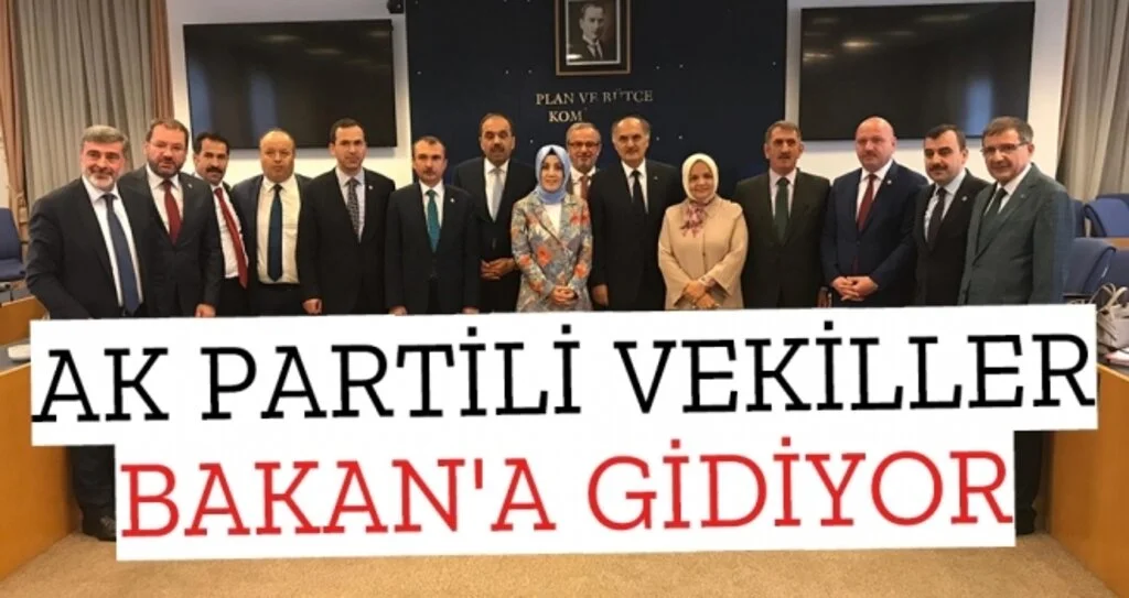 AK Partili vekiller Bakan'a gidiyor