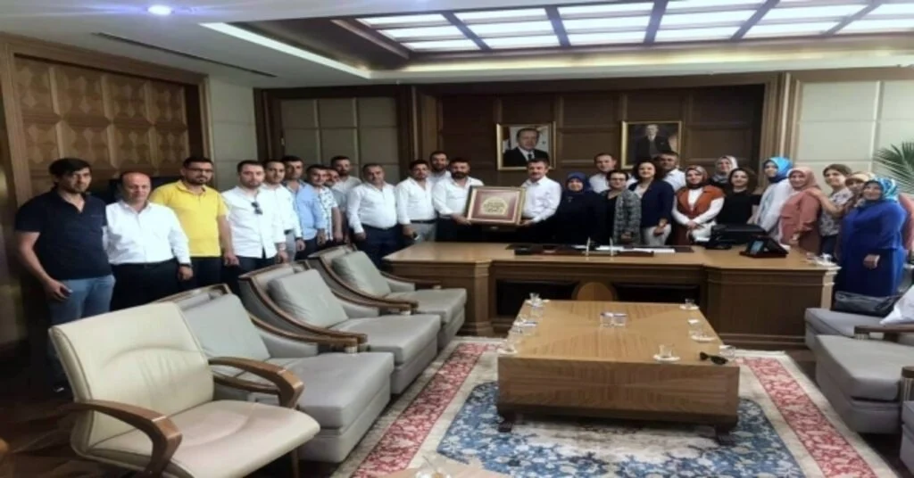 Ak Teşkilatlardan Başkanlara Ziyaret