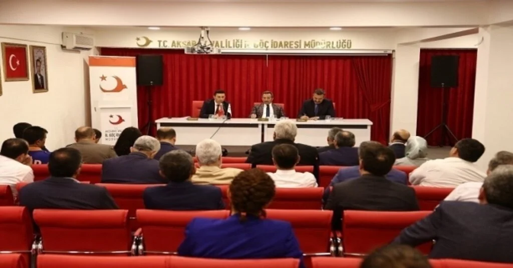 Aksarayda ‘Göç Kurulu Toplantısı Yapıldı
