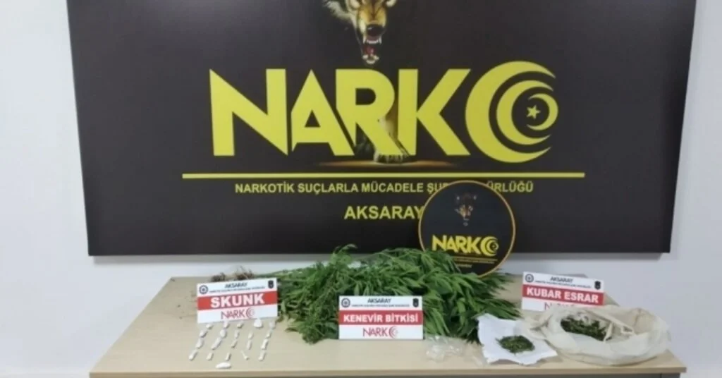 Aksarayda Uyuşturucu Operasyonu: 1 Tutuklama