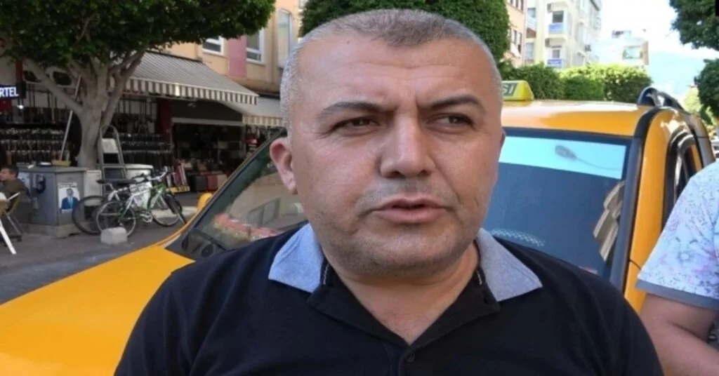 Alanyalı Taksiciden Ders Gibi Taşımacılık