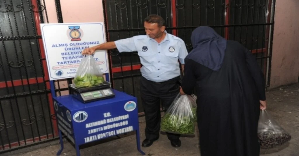 Altındağ Pazarlarında Terazi Dönemi