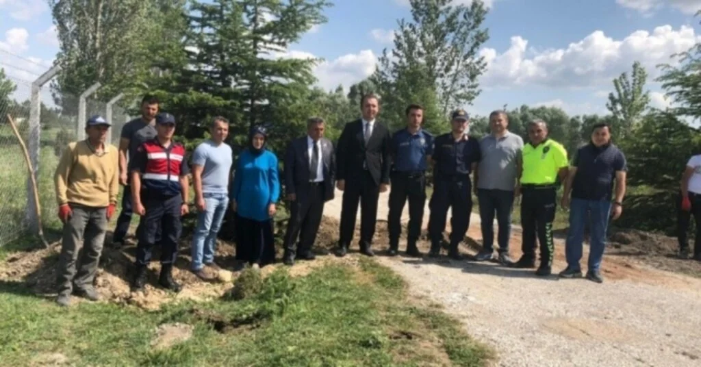 Altıntaşta Yürüyüş Yolu Ve Ağaçlandırma Çalışmaları