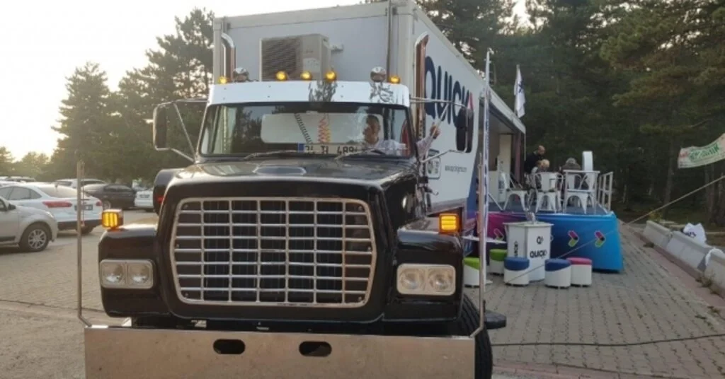 Ankara Motosiklet Festivalinde Yer Alan Q Truck Ve Quick Sigorta Ekibi Yine Büyük Sempati Topladı
