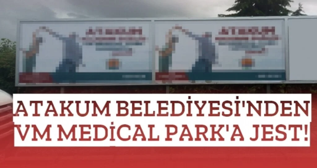 Atakum Belediyesi'nden VM Medical Park'a jest!