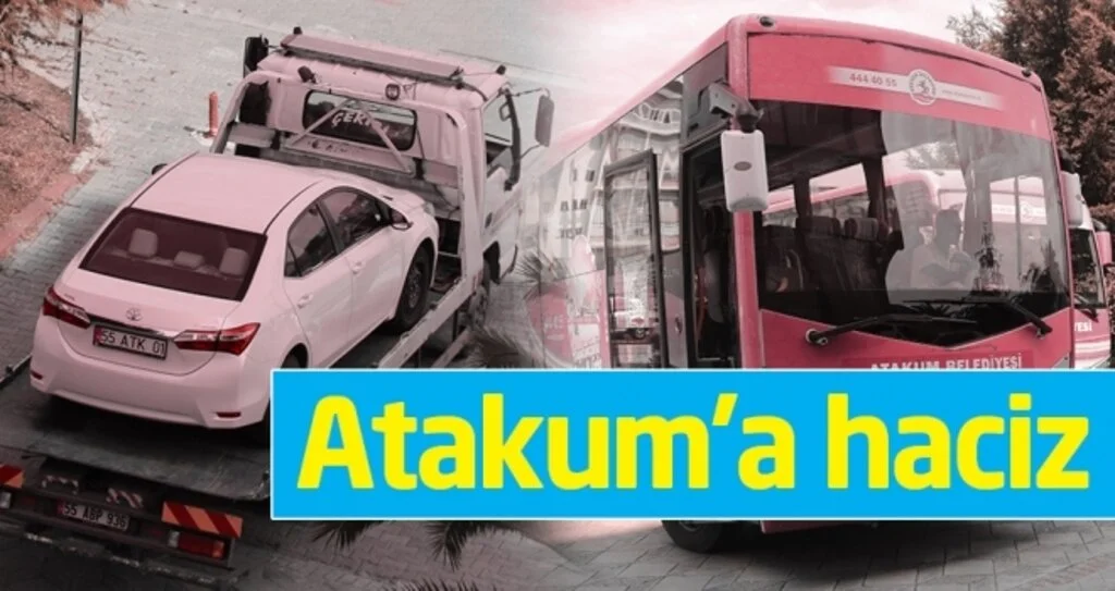 Atakum Belediyesi'nin 40 milyon TL'lik Borcuna Karşılık 6 Aracına Haciz