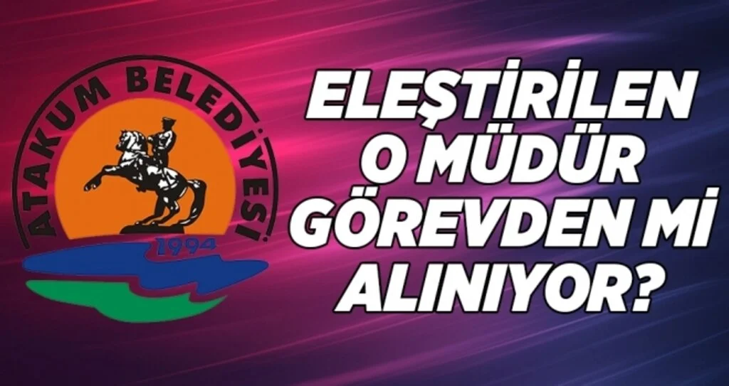 Atakum'da Eleştirilen O Müdür Görevden Mi Alınıyor?