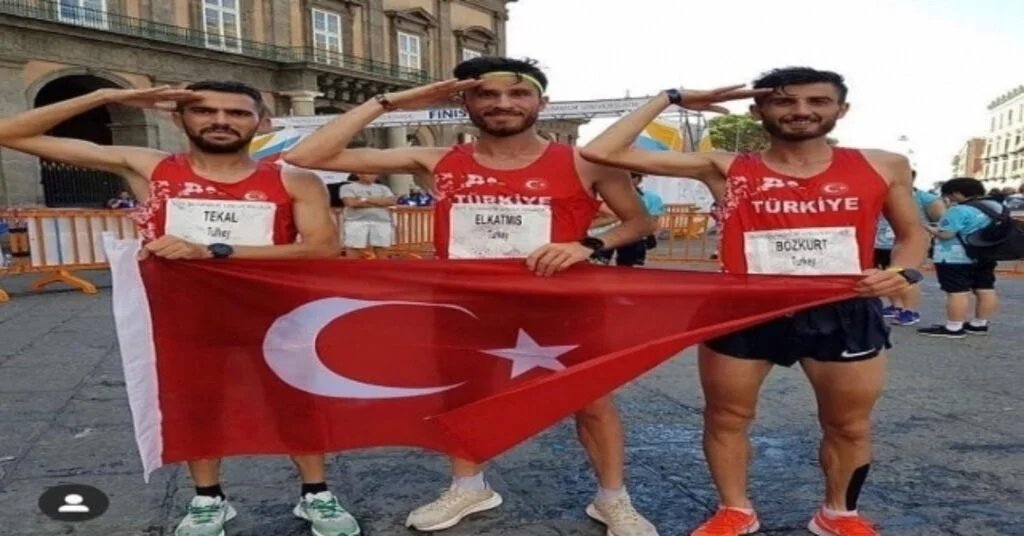 Atletizm Takımı İtalyada Türk Bayrağını Dalgalandırdı