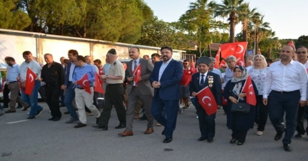 Ayvalıkta 15 Temmuz Destanı Unutulmadı