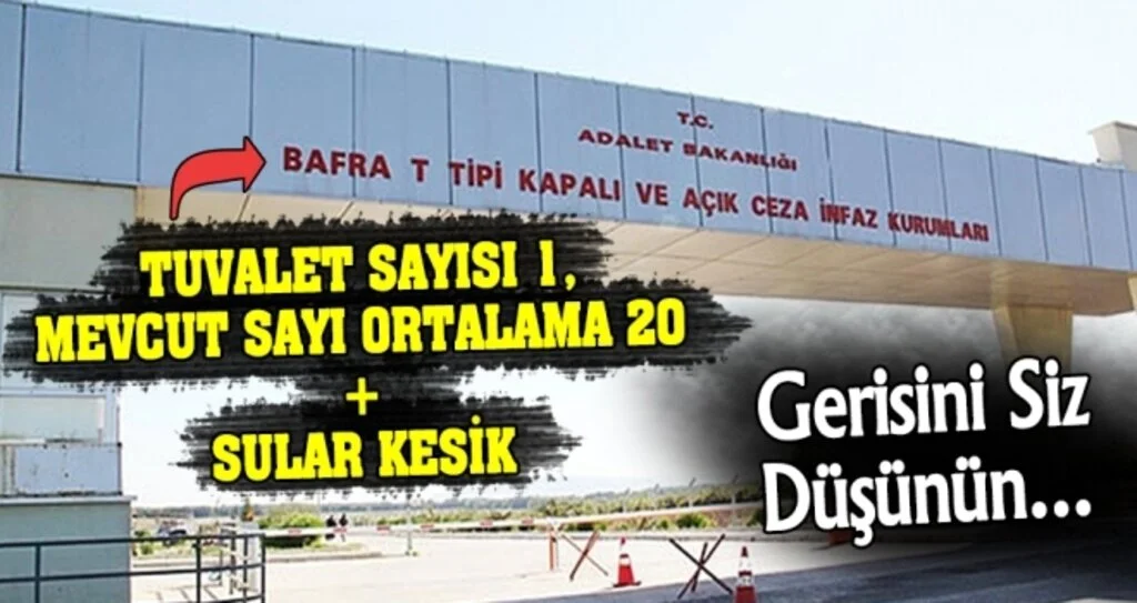 Bafra Cezaevi'nde Mahkumlar Sıkıntıda 