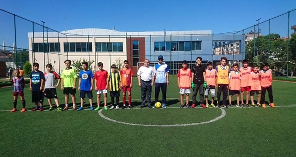 Bafra'da futbol turnuvası