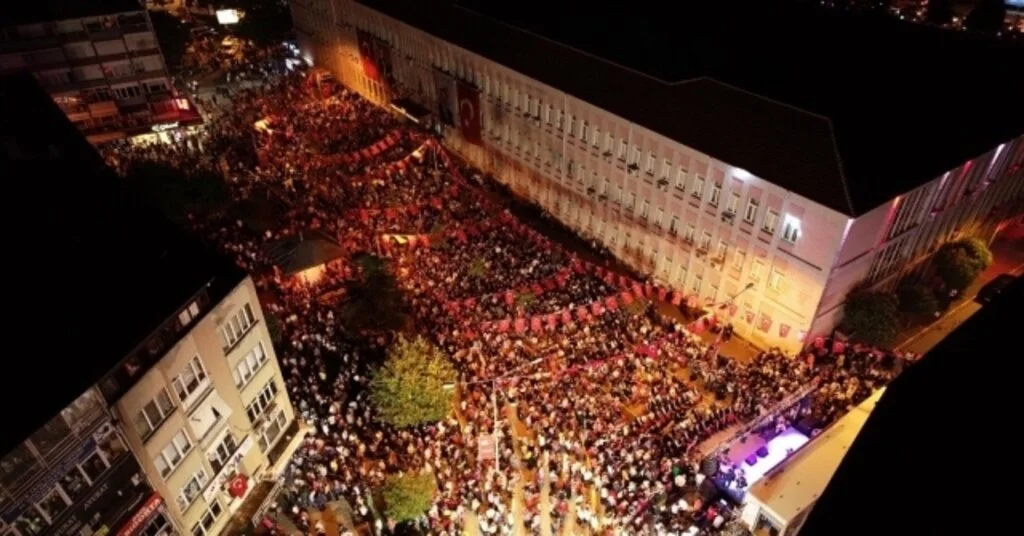 Balıkesirde 15 Temmuz Nöbetinde Şehitler Anıldı