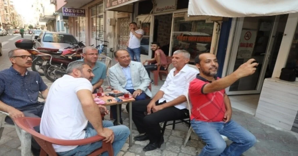Başkan Akın Turgululu Esnafla Buluştu