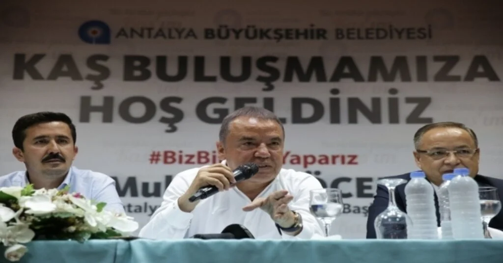 Başkan Böcek:  Oy Almak İçin Yanlış Proje Yapmayacağım 