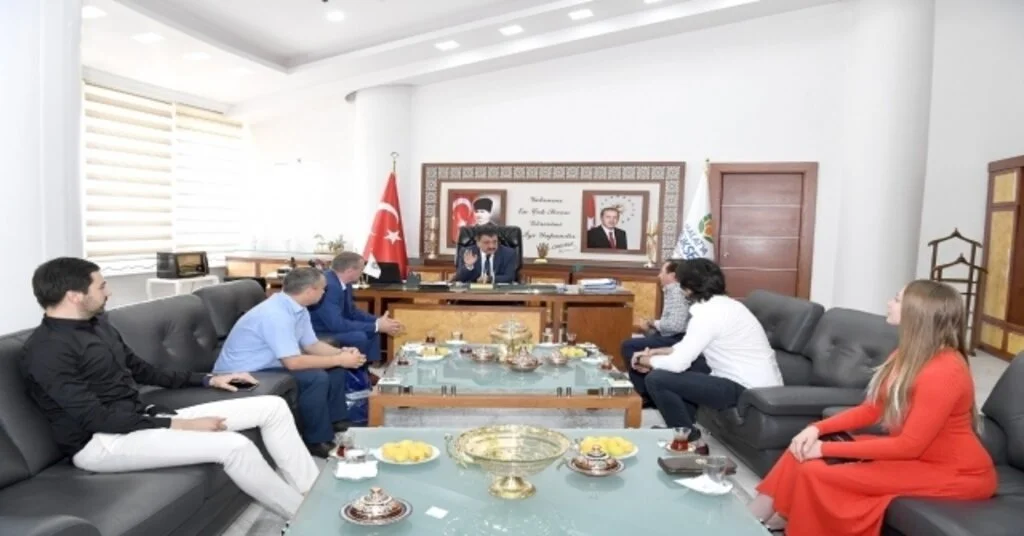 Başkan Gürkan, Belarus Heyetini Kabul Etti