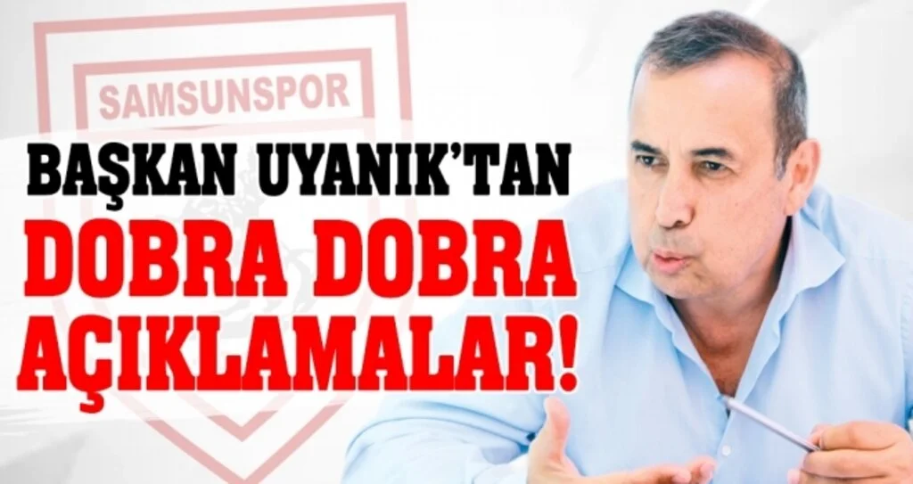Başkan İsmail Uyanık'tan Dobra Dobra Açıklamalar!