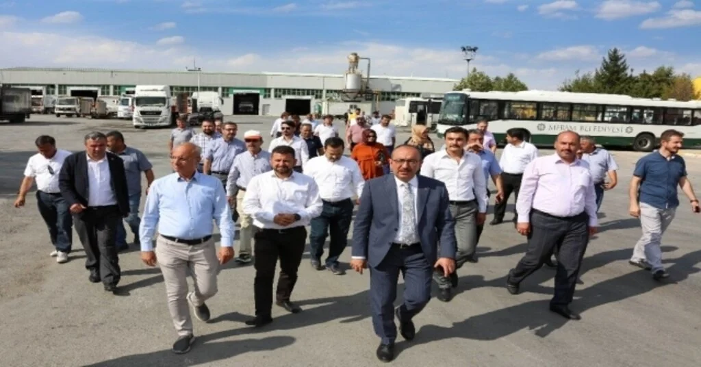Başkan Kavuş Ve Meclis Üyeleri Belediyenin Tesislerini Gezdi
