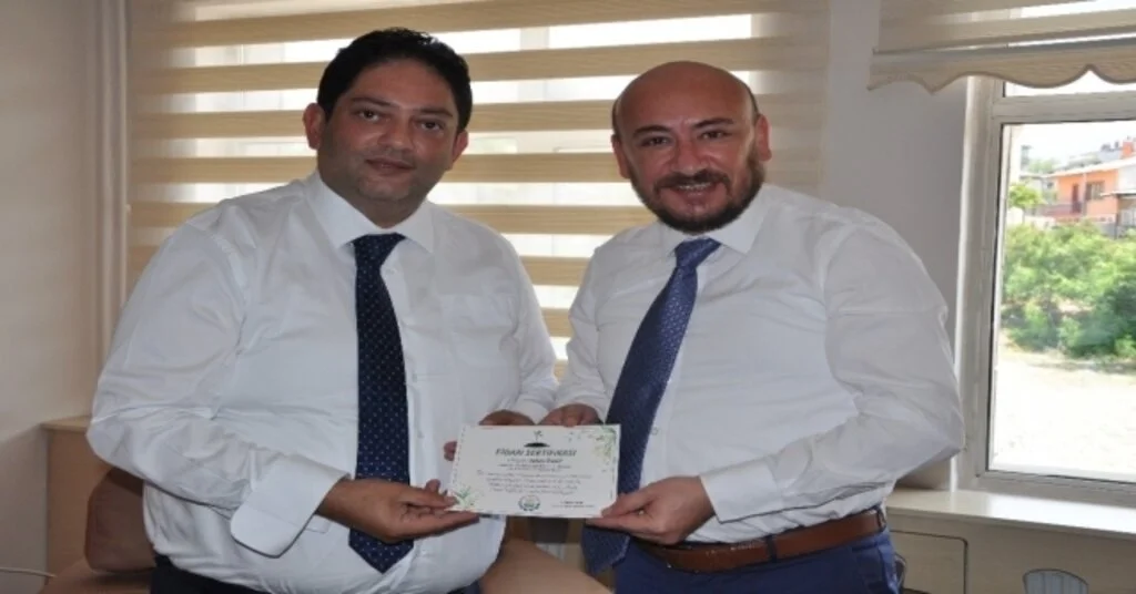 Başkan Ülkenden, Başkan Orala Ziyaret