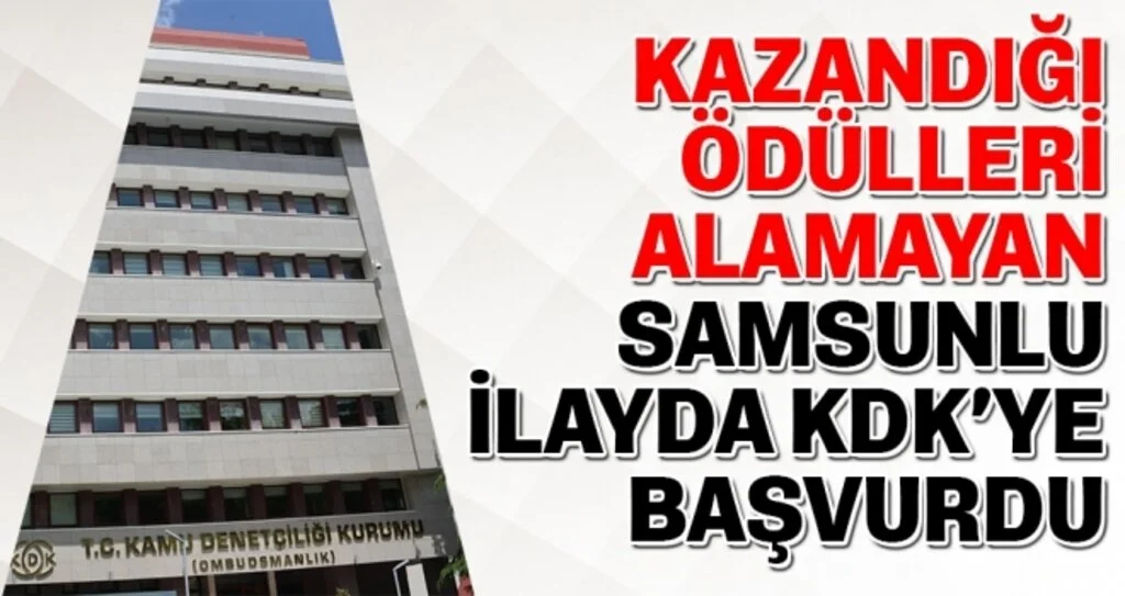 Benim ödüllerimi verin diyen 14 yaşındaki İlayda, KDK’ye başvurdu