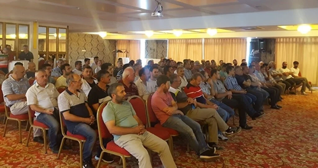 Bien Samsun'da seramik ustalarıyla buluştu