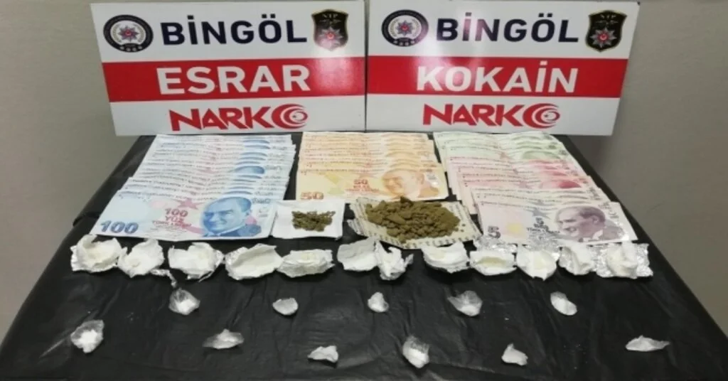 Bingölde Uyuşturucu Operasyonları:  3 Tutuklama