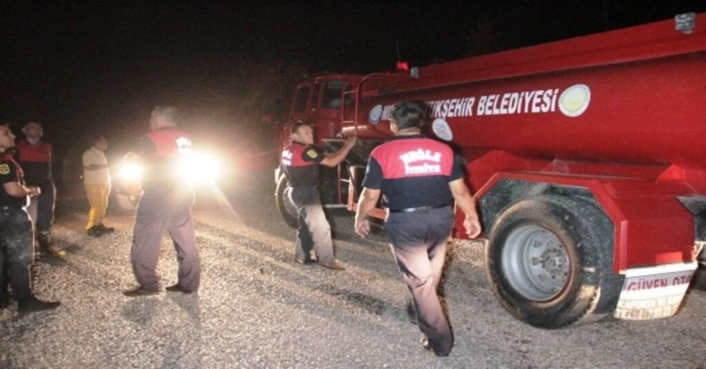 Bodrumdaki Yangın Büyümeden Sündürüldü