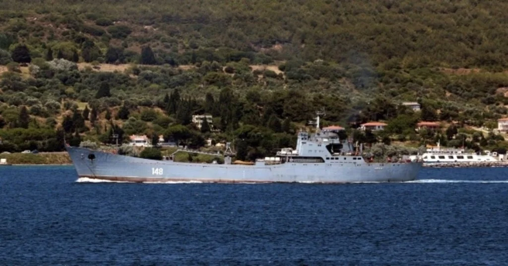 Boğazdan Rus Donanmasına Ait ‘Orsk Adlı Gemi Akdenize Geçti