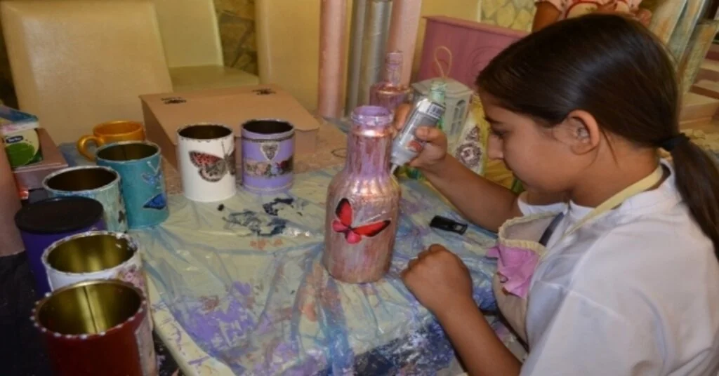 Bünyanda Minik Eller İş Başında