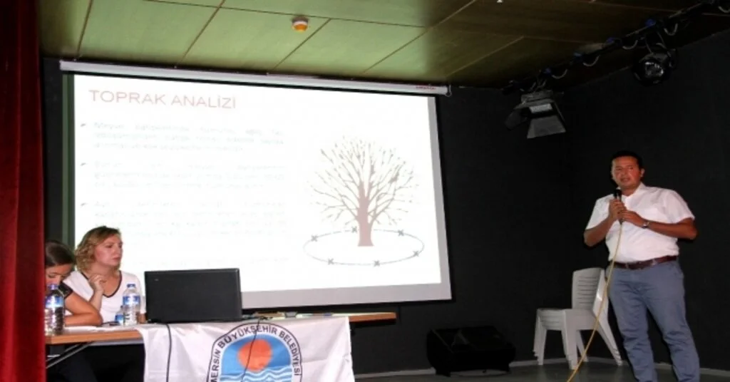 Büyükşehirden Gülnarda Elma Üreticilerine Eğitim