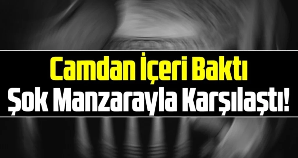 Camdan İçeri Baktı Şok Manzarayla Karşılaştı! Samsun'da Bir Kişi İntihar Etti!