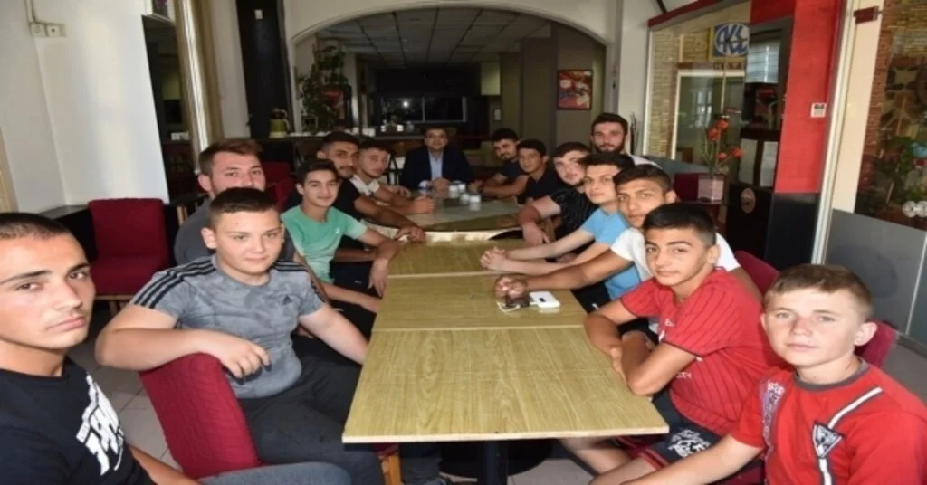 Çan Belediye Başkanı Özden Pehlivanlara Baklavalı Ziyaret