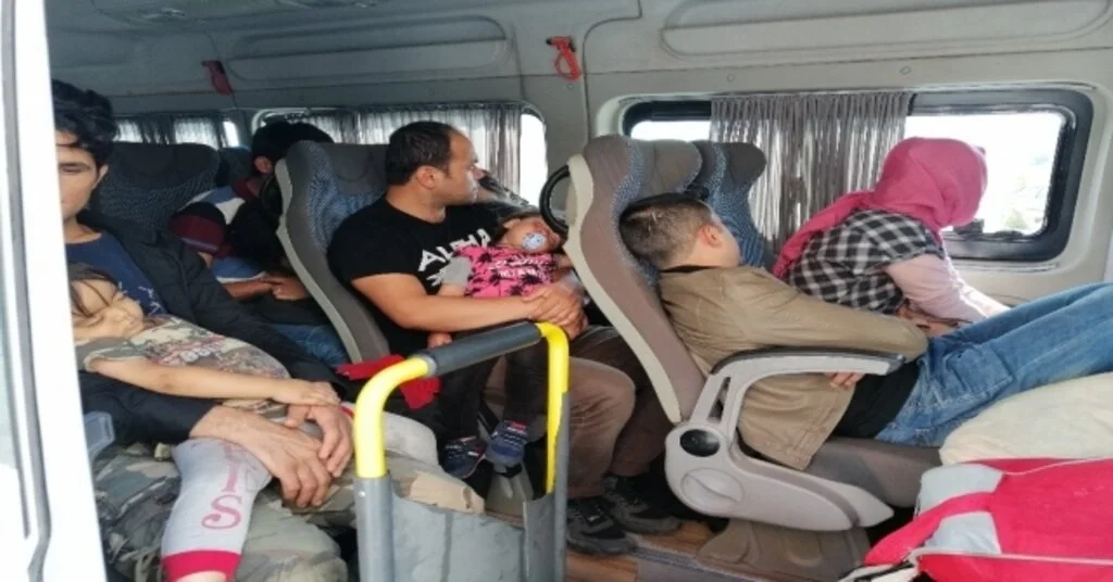 Çanakkalede 43 Mülteci Yakalandı